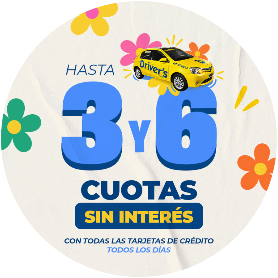 Hasta 6 cuotas SIN INTERES!