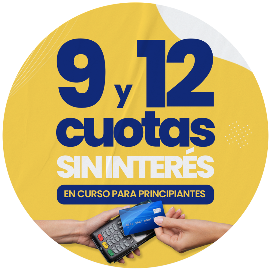 9 y 12 cuotas SIN INTERES!  